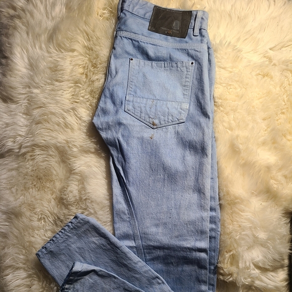 Diesel Black Gold Blue Jeans NWOT - Picture 2 of 6